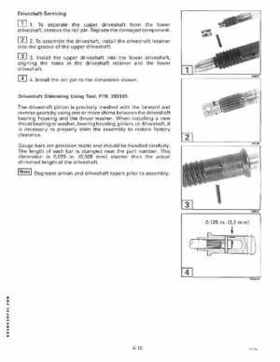 1995 Johnson/Evinrude Outboards 125-300 90 degree LV Service Repair Manual P/N 503152, Page 285