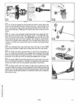 1995 Johnson/Evinrude Outboards 125-300 90 degree LV Service Repair Manual P/N 503152, Page 289