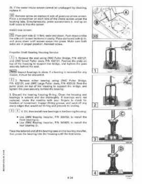 1995 Johnson/Evinrude Outboards 125-300 90 degree LV Service Repair Manual P/N 503152, Page 301