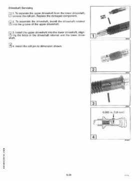 1995 Johnson/Evinrude Outboards 125-300 90 degree LV Service Repair Manual P/N 503152, Page 303