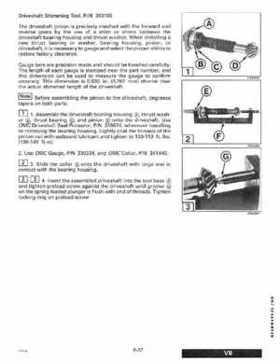 1995 Johnson/Evinrude Outboards 125-300 90 degree LV Service Repair Manual P/N 503152, Page 304