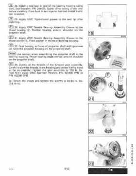 1995 Johnson/Evinrude Outboards 125-300 90 degree LV Service Repair Manual P/N 503152, Page 322