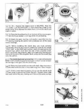 1995 Johnson/Evinrude Outboards 125-300 90 degree LV Service Repair Manual P/N 503152, Page 328