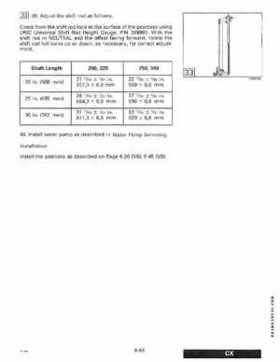1995 Johnson/Evinrude Outboards 125-300 90 degree LV Service Repair Manual P/N 503152, Page 332