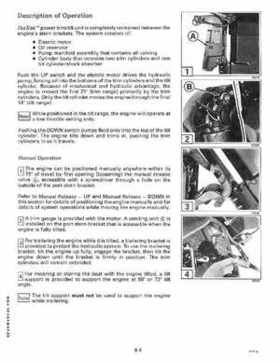 1995 Johnson/Evinrude Outboards 125-300 90 degree LV Service Repair Manual P/N 503152, Page 406
