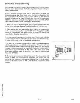 1995 Johnson/Evinrude Outboards 125-300 90 degree LV Service Repair Manual P/N 503152, Page 416
