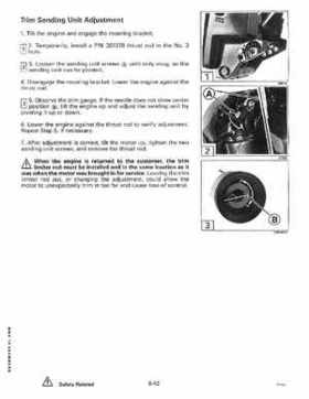 1995 Johnson/Evinrude Outboards 125-300 90 degree LV Service Repair Manual P/N 503152, Page 444