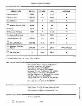 1995 Johnson/Evinrude Outboards 125-300 90 degree LV Service Repair Manual P/N 503152, Page 445