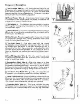 1995 Johnson/Evinrude Outboards 125-300 90 degree LV Service Repair Manual P/N 503152, Page 447