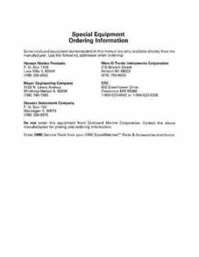 1995 Johnson/Evinrude Outboards 125-300 90 degree LV Service Repair Manual P/N 503152, Page 507