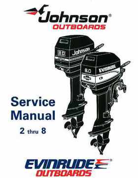 1995 Johnson/Evinrude Outboards 2 thru 8 Service Repair Manual P/N 503145, Page 1
