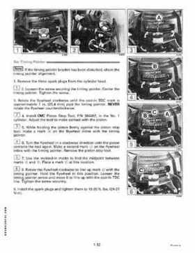 1995 Johnson/Evinrude Outboards 25, 35 3-Cylinder Service Repair Manual P/N 503147, Page 38