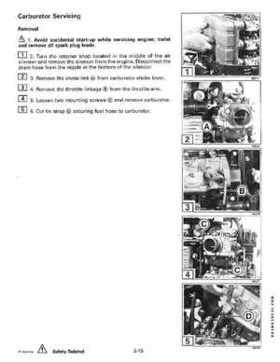 1995 Johnson/Evinrude Outboards 25, 35 3-Cylinder Service Repair Manual P/N 503147, Page 66