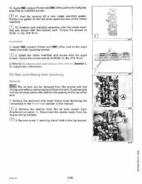 1995 Johnson/Evinrude Outboards 25, 35 3-Cylinder Service Repair Manual P/N 503147, Page 76