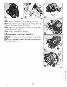 1995 Johnson/Evinrude Outboards 25, 35 3-Cylinder Service Repair Manual P/N 503147, Page 78