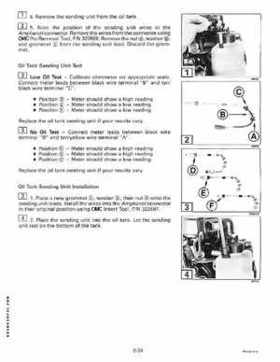 1995 Johnson/Evinrude Outboards 25, 35 3-Cylinder Service Repair Manual P/N 503147, Page 85