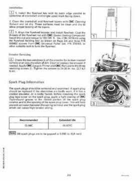 1995 Johnson/Evinrude Outboards 25, 35 3-Cylinder Service Repair Manual P/N 503147, Page 96
