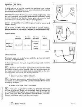 1995 Johnson/Evinrude Outboards 25, 35 3-Cylinder Service Repair Manual P/N 503147, Page 98
