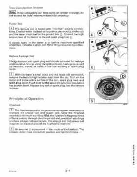 1995 Johnson/Evinrude Outboards 25, 35 3-Cylinder Service Repair Manual P/N 503147, Page 99