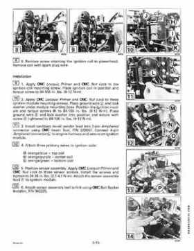 1995 Johnson/Evinrude Outboards 25, 35 3-Cylinder Service Repair Manual P/N 503147, Page 103