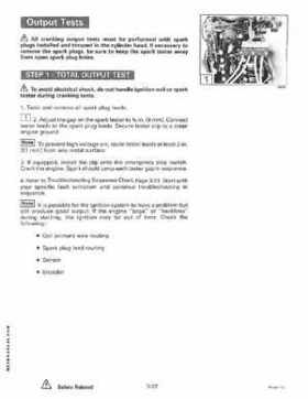 1995 Johnson/Evinrude Outboards 25, 35 3-Cylinder Service Repair Manual P/N 503147, Page 110