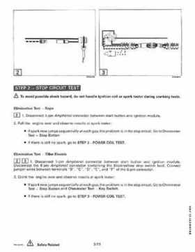 1995 Johnson/Evinrude Outboards 25, 35 3-Cylinder Service Repair Manual P/N 503147, Page 111