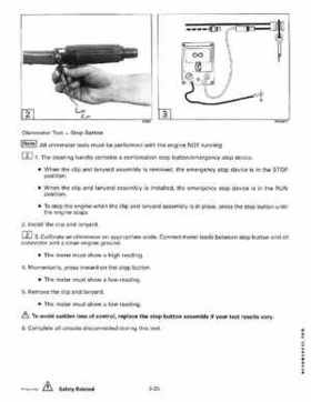 1995 Johnson/Evinrude Outboards 25, 35 3-Cylinder Service Repair Manual P/N 503147, Page 113