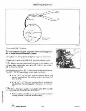 1995 Johnson/Evinrude Outboards 25, 35 3-Cylinder Service Repair Manual P/N 503147, Page 124