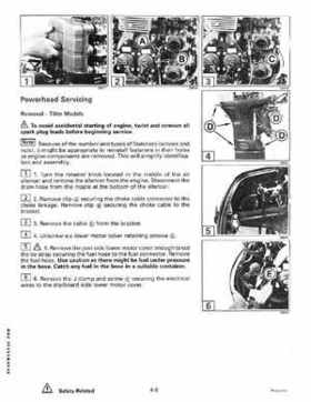 1995 Johnson/Evinrude Outboards 25, 35 3-Cylinder Service Repair Manual P/N 503147, Page 126