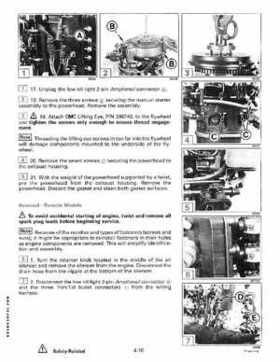 1995 Johnson/Evinrude Outboards 25, 35 3-Cylinder Service Repair Manual P/N 503147, Page 128