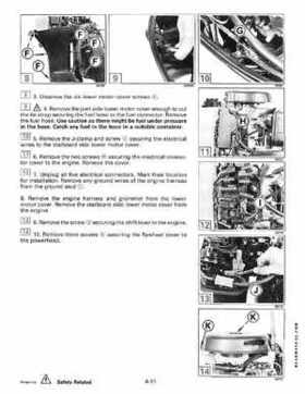 1995 Johnson/Evinrude Outboards 25, 35 3-Cylinder Service Repair Manual P/N 503147, Page 129