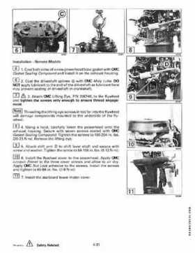 1995 Johnson/Evinrude Outboards 25, 35 3-Cylinder Service Repair Manual P/N 503147, Page 149