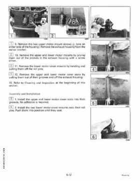 1995 Johnson/Evinrude Outboards 25, 35 3-Cylinder Service Repair Manual P/N 503147, Page 177