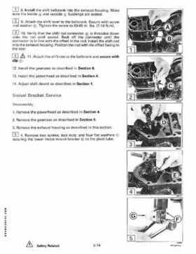 1995 Johnson/Evinrude Outboards 25, 35 3-Cylinder Service Repair Manual P/N 503147, Page 179