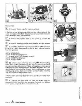 1995 Johnson/Evinrude Outboards 25, 35 3-Cylinder Service Repair Manual P/N 503147, Page 195