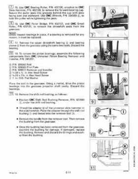 1995 Johnson/Evinrude Outboards 25, 35 3-Cylinder Service Repair Manual P/N 503147, Page 197