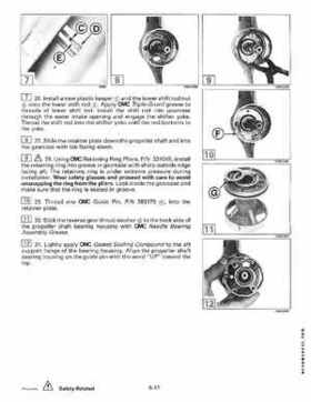 1995 Johnson/Evinrude Outboards 25, 35 3-Cylinder Service Repair Manual P/N 503147, Page 203