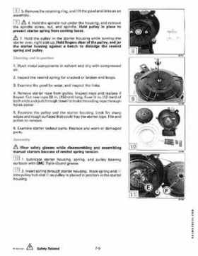 1995 Johnson/Evinrude Outboards 25, 35 3-Cylinder Service Repair Manual P/N 503147, Page 214