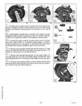 1995 Johnson/Evinrude Outboards 25, 35 3-Cylinder Service Repair Manual P/N 503147, Page 215