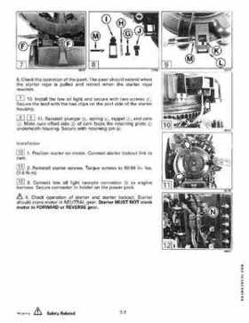 1995 Johnson/Evinrude Outboards 25, 35 3-Cylinder Service Repair Manual P/N 503147, Page 216
