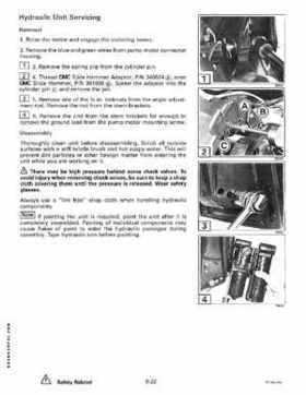 1995 Johnson/Evinrude Outboards 25, 35 3-Cylinder Service Repair Manual P/N 503147, Page 267