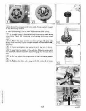 1995 Johnson/Evinrude Outboards 25, 35 3-Cylinder Service Repair Manual P/N 503147, Page 273