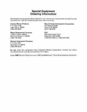 1995 Johnson/Evinrude Outboards 25, 35 3-Cylinder Service Repair Manual P/N 503147, Page 305