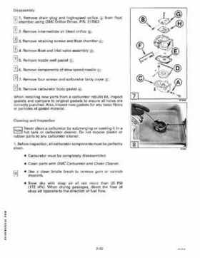 1995 Johnson/Evinrude Outboards 40 thru 55 2-Cylinder Service Repair Manual P/N 503148, Page 92
