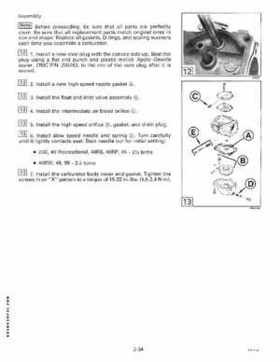 1995 Johnson/Evinrude Outboards 40 thru 55 2-Cylinder Service Repair Manual P/N 503148, Page 94