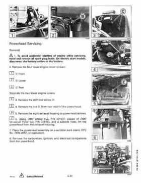 1995 Johnson/Evinrude Outboards 40 thru 55 2-Cylinder Service Repair Manual P/N 503148, Page 146