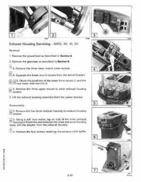 1995 Johnson/Evinrude Outboards 40 thru 55 2-Cylinder Service Repair Manual P/N 503148, Page 182