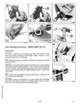 1995 Johnson/Evinrude Outboards 40 thru 55 2-Cylinder Service Repair Manual P/N 503148, Page 192
