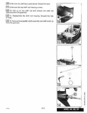 1995 Johnson/Evinrude Outboards 40 thru 55 2-Cylinder Service Repair Manual P/N 503148, Page 208