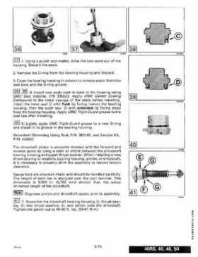 1995 Johnson/Evinrude Outboards 40 thru 55 2-Cylinder Service Repair Manual P/N 503148, Page 212